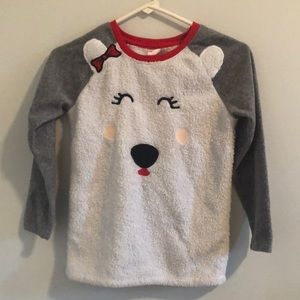 Cat & Jack pajama shirt